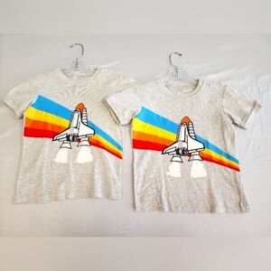 Shelry Grey Graphic T-Shirt, sz 8 yrs